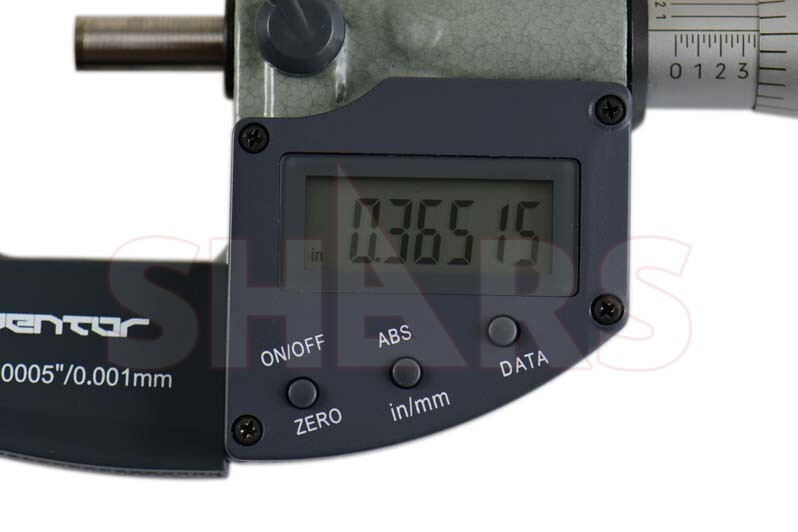 Aventor 6″ DPS IP67 Electronic Digital Caliper + 0-1″ IP65 Outside Micrometer R]