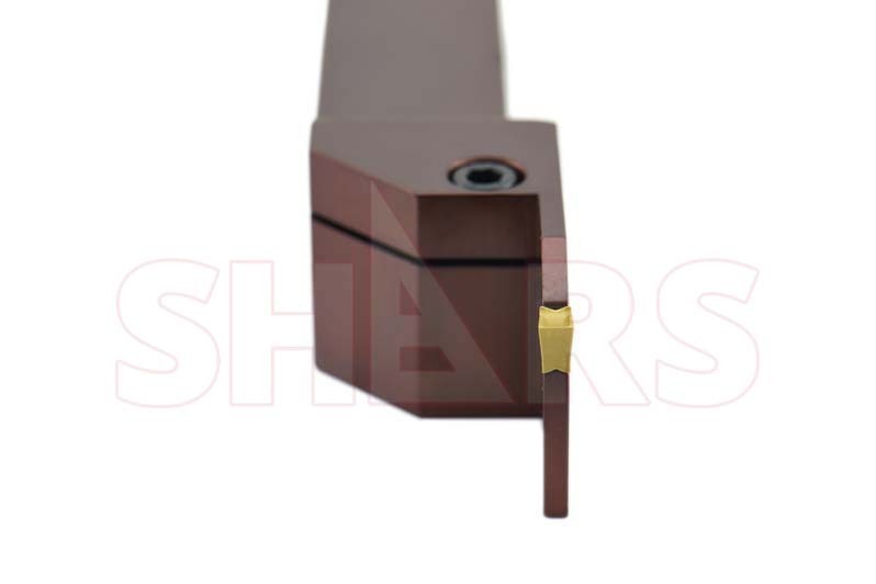 SHARS 1″ Shank GROOVING CUT-OFF TOOL HOLDER + 1 GTN4 INSERT + CERT $97 OFF P]