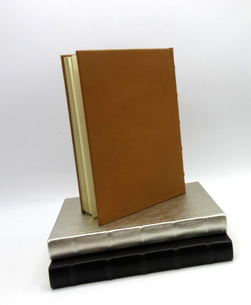 Personal Record: A Lifetime Memoir Heirloom Quality 8″ Leather Journal Levenger