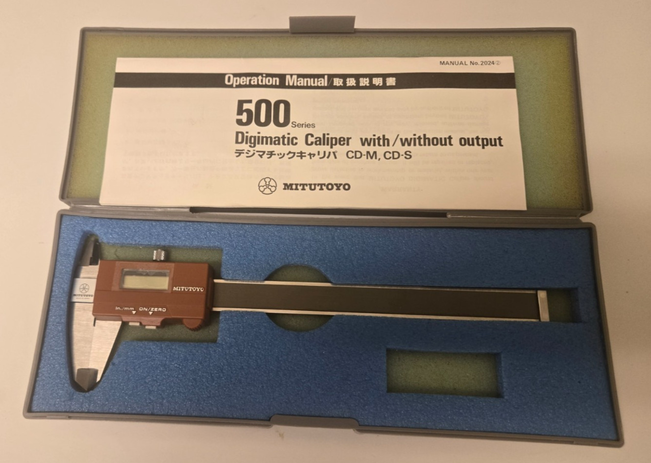 Mitutoyo Digimatic Caliper 500-115 6”