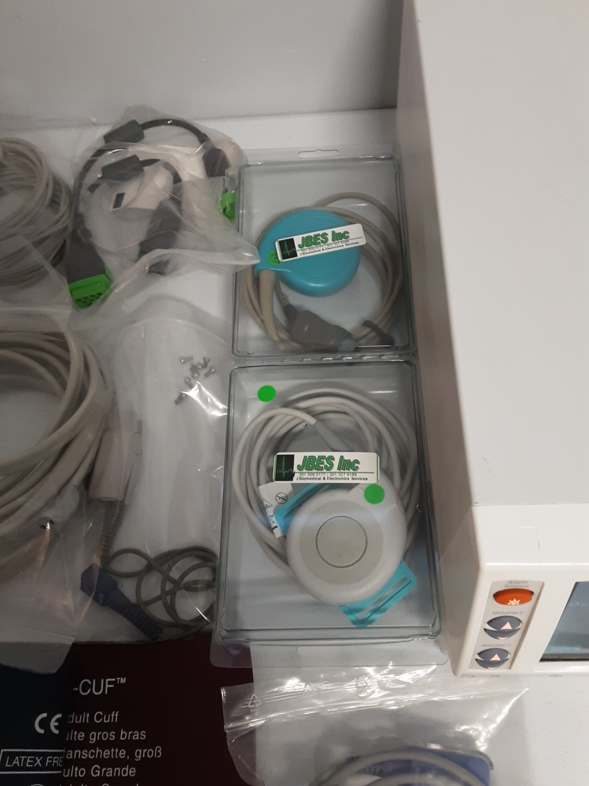 GE 259A Maternal/Fetal Monitor W/ Probes, All Accessories On Pic 30 Days Return
