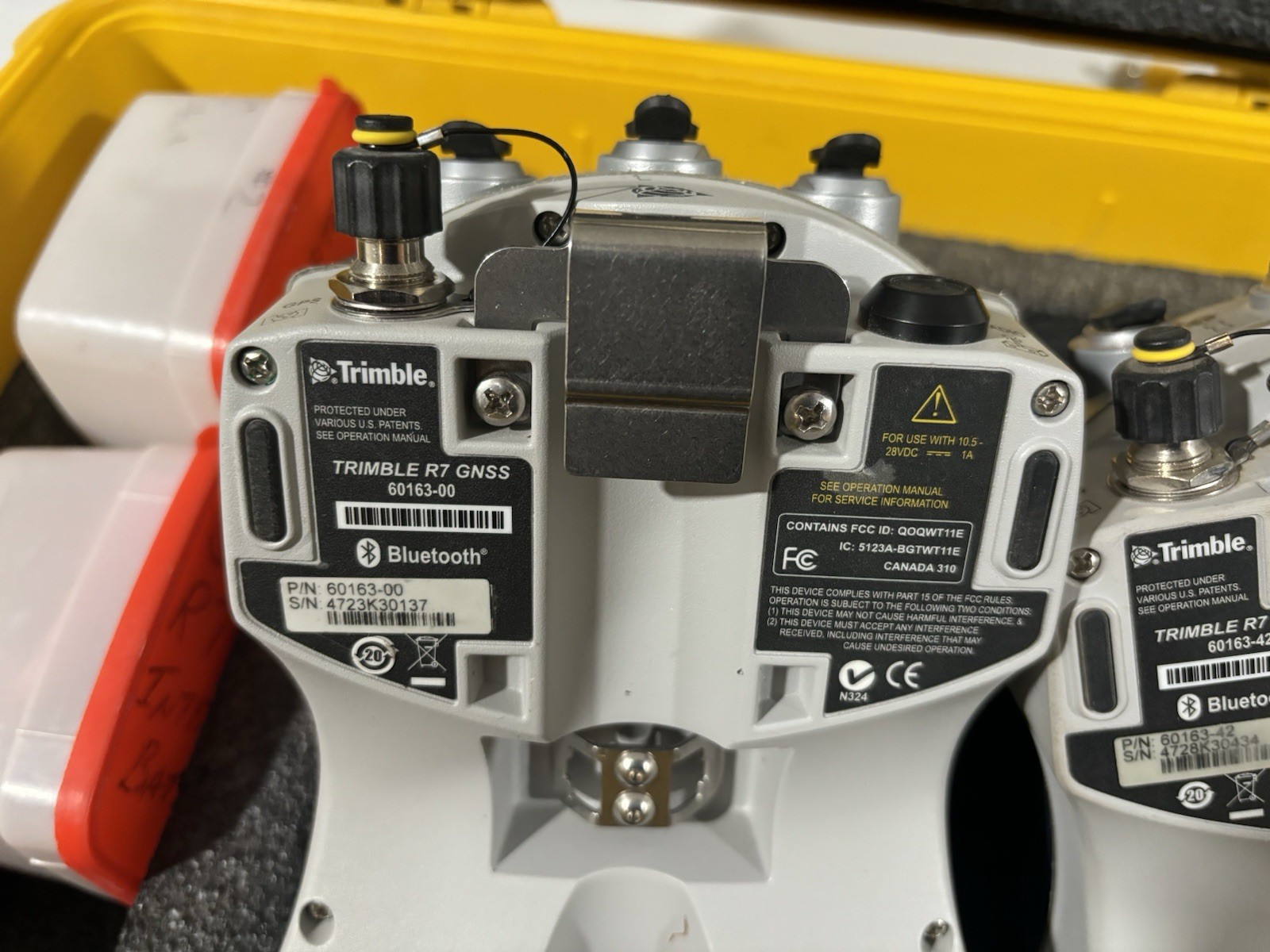 Trimble GPS Zephyr Geodetic GNSS MODEL 2 & (2) R7 GNSS + TSC2 + Battery Charger