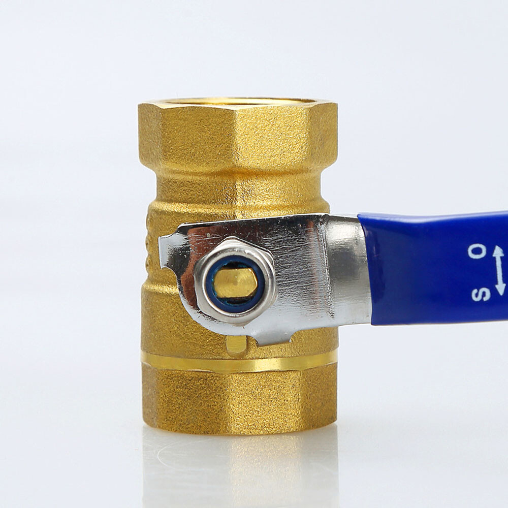 1/2″ BRASS Ball Valve NPT Female Threaded Full Port 300 WOG Tap Water Valve USA