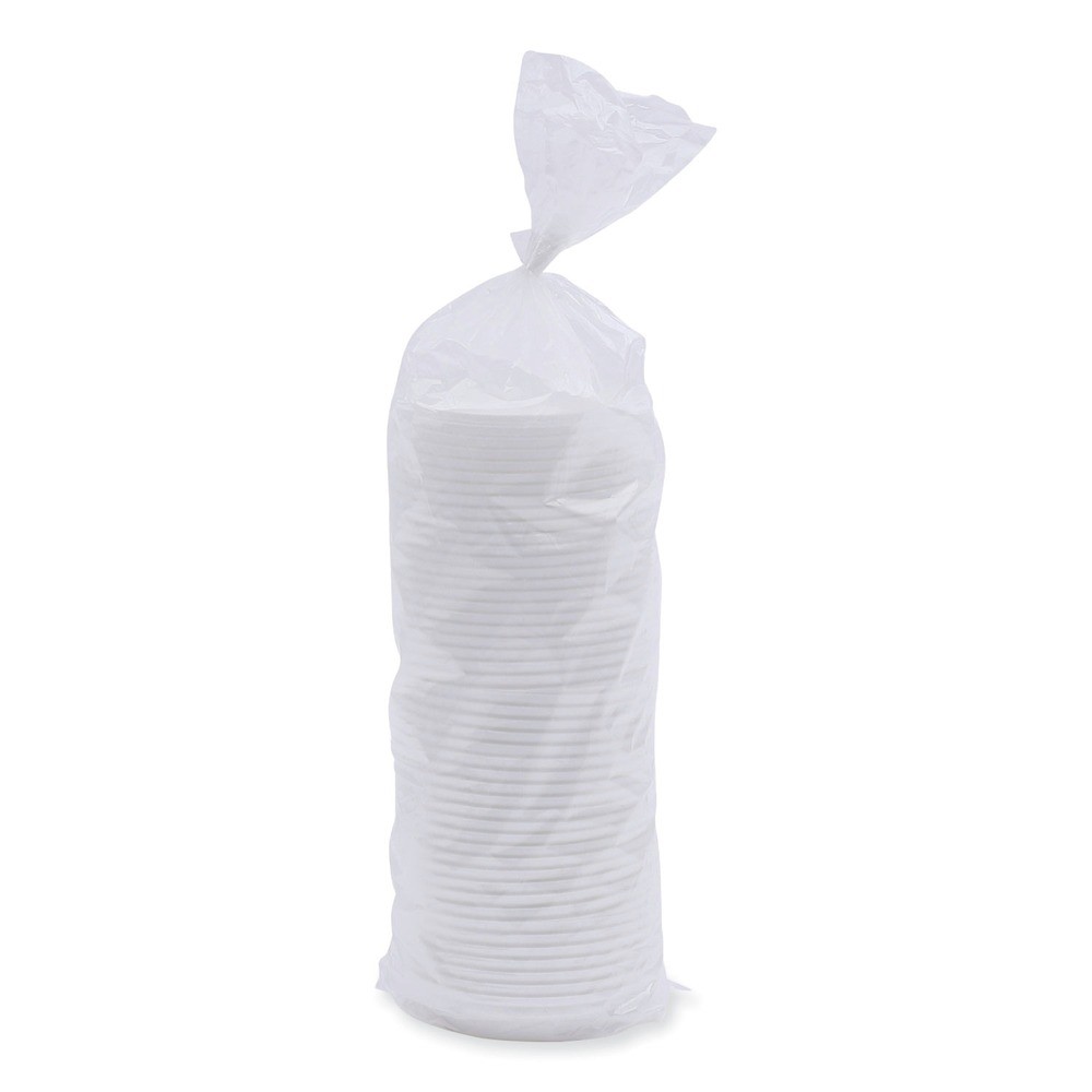 Boardwalk DEERHLIDW Plastic Lids for 10 – 16 oz. Hot Cups – WHT (1000/Carton)New