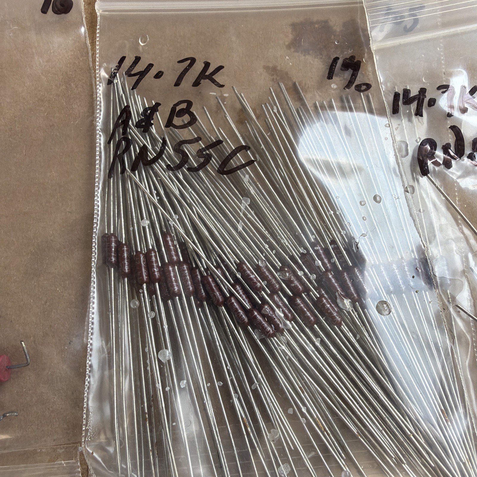 425pc Group Lot Of RESISTORS Dale & Other Mfg Look At Pictures New & Used #6