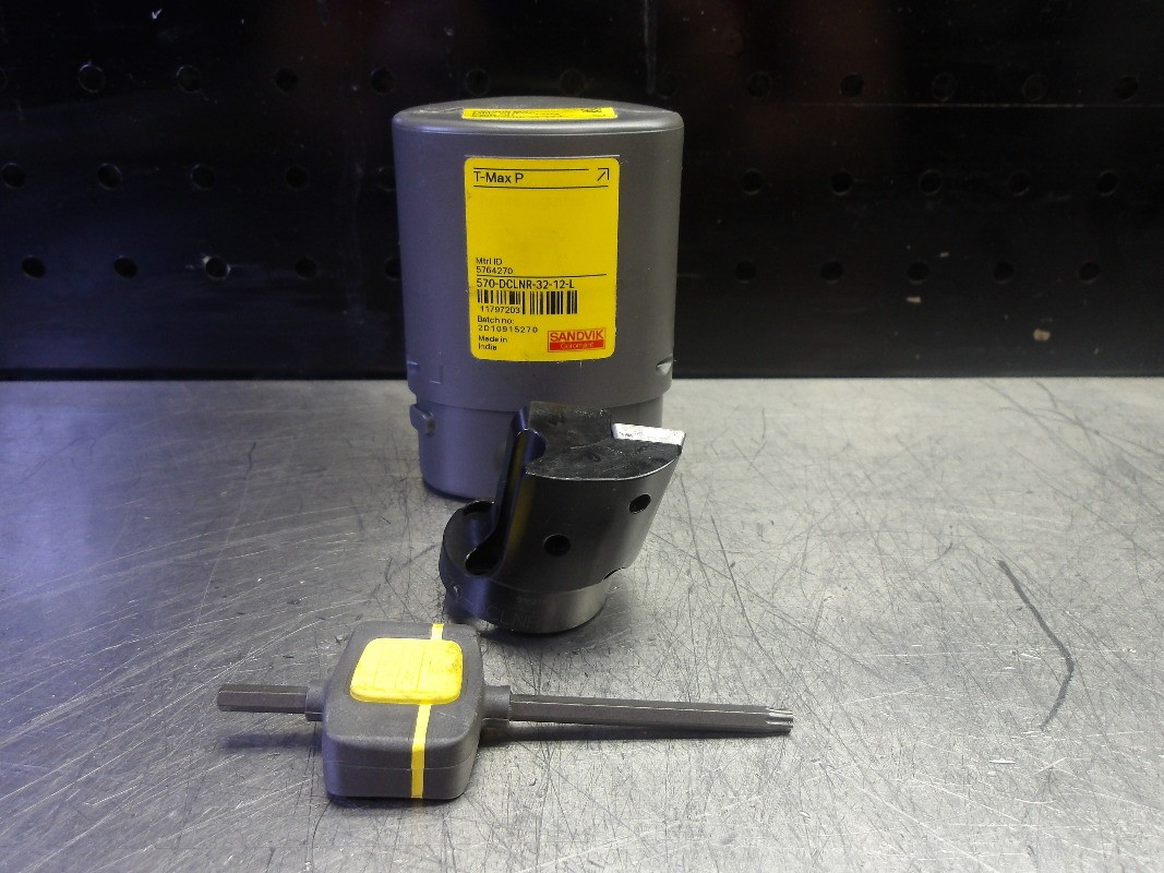 Sandvik SL32 Coolant Thru Indexable Turning Head 570-DCLNR-32-12-L (LOC2018A)