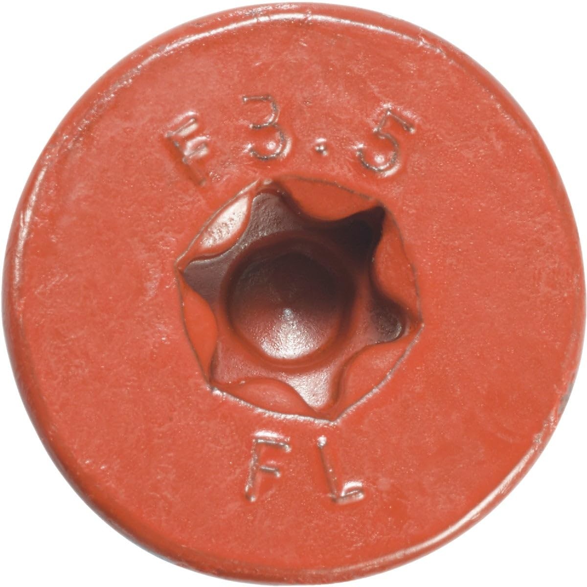 Flatlok No. 14 x 3-1/2 in. L #40 Torx Tap 0.164 in x 3.5 in, Red