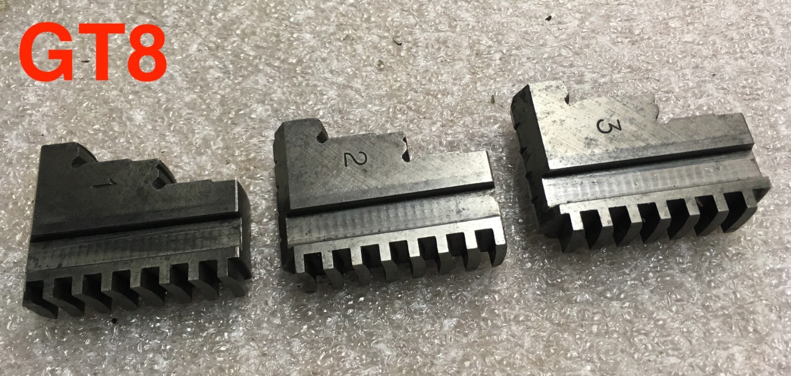Hard Outer Jaws for Pratt Burnerd Lathe Chuck 125mm/130mm Hard Outside Jaws 5″