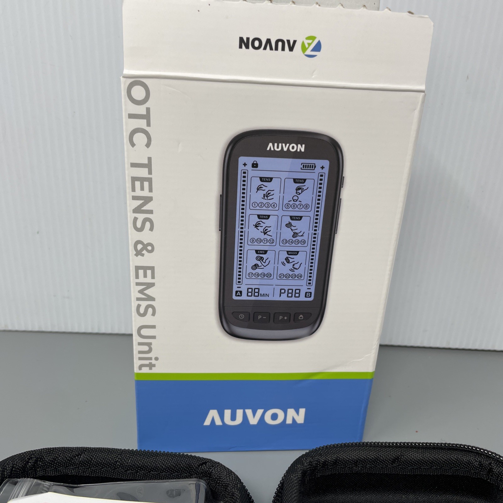 Auvon OTC TENS & EMS Unit TA3224 Handheld Physical Medicine & Rehabilitation