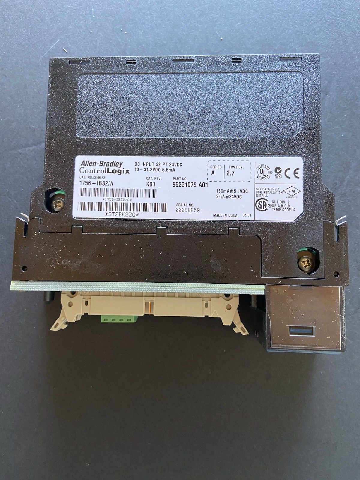 Allen-Bradley 1756-IB32 ControlLogix Input Module