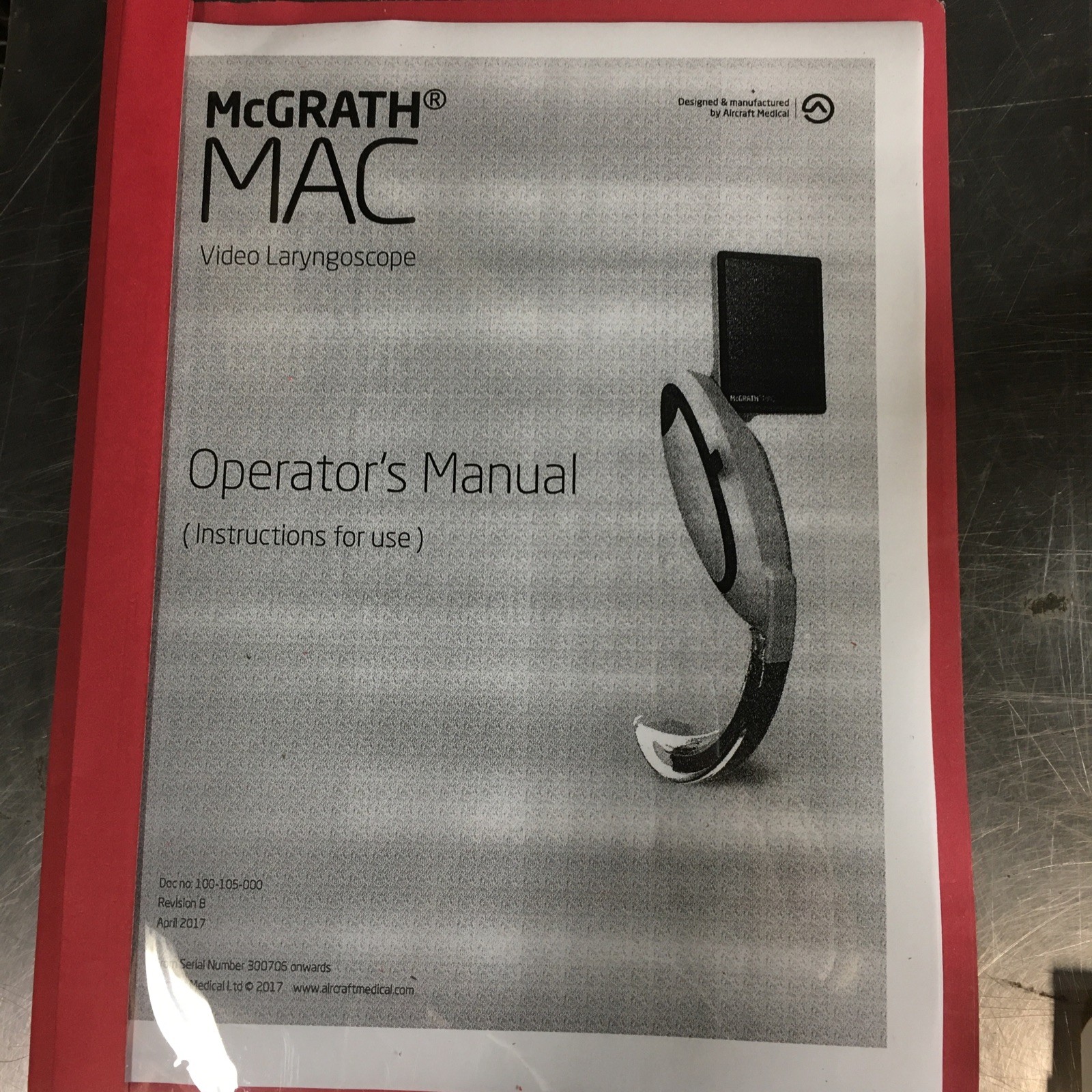 McGRATH MAC Video Laryngoscope New Battery !!