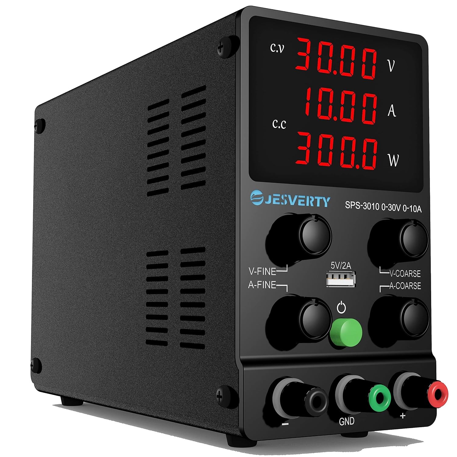 DC Power Supply Variable 0-30V 0-10A Adjustable Bench Switching DC Regulated
