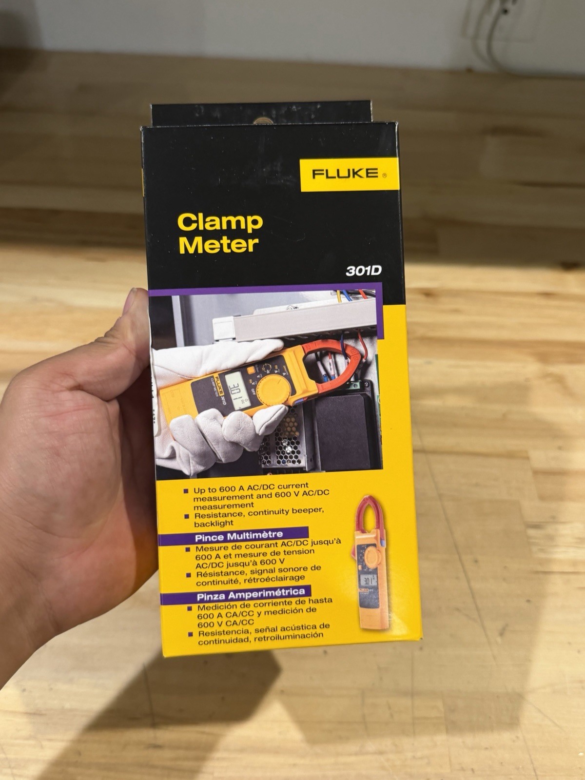 FLUKE 301D CLAMP METER (FREE SHIPPING) NEW