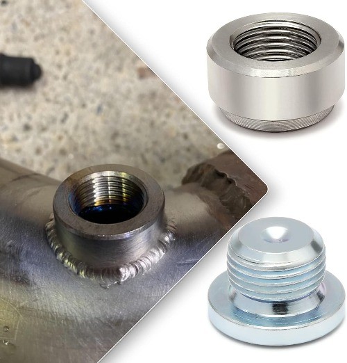 Stepped Mounting Bung And Plugs (1 Bungs/1 Plugs) Fittings Weld Bung