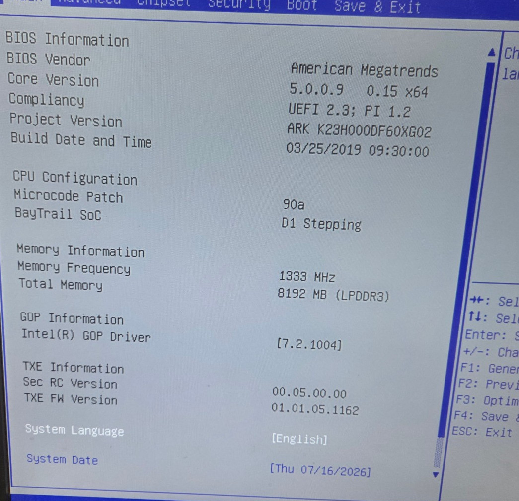 New Advantech ARK-1123 Industrial PC J1900 1.9Ghz 8GB/128GB, No OS, READ DESC!