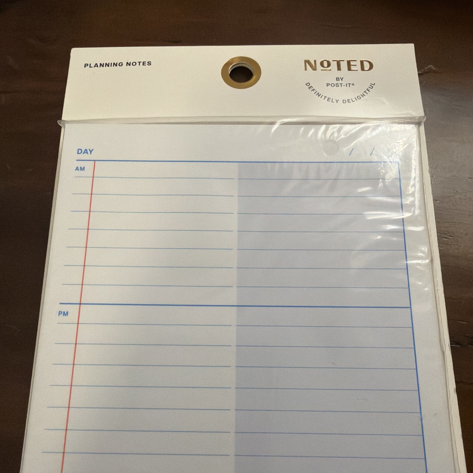 Noted by Post-it 4.9×7.7 Day Am Pm Planning Sticky Notes – 100ct
