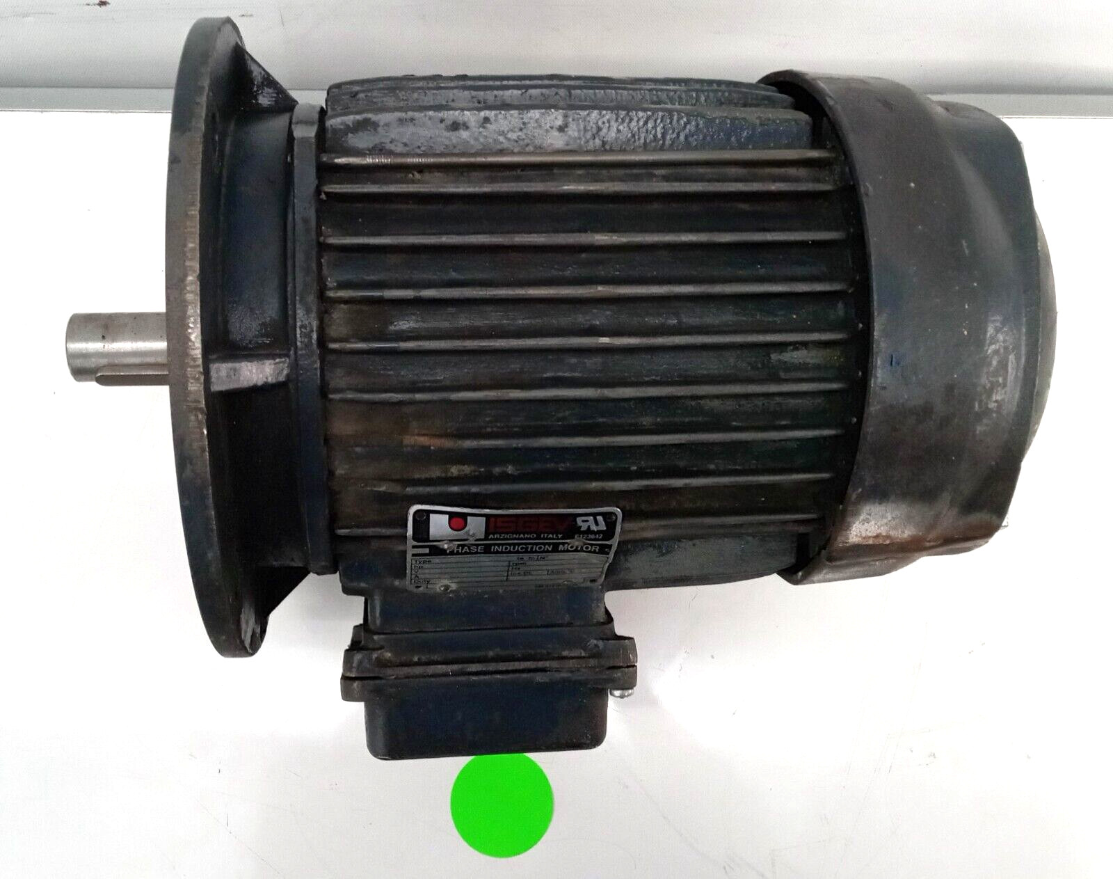 ISGEV 3 PHASE INDUCTION MOTOR A 100 LB 4 4HP 5.6AMP 1720RPM