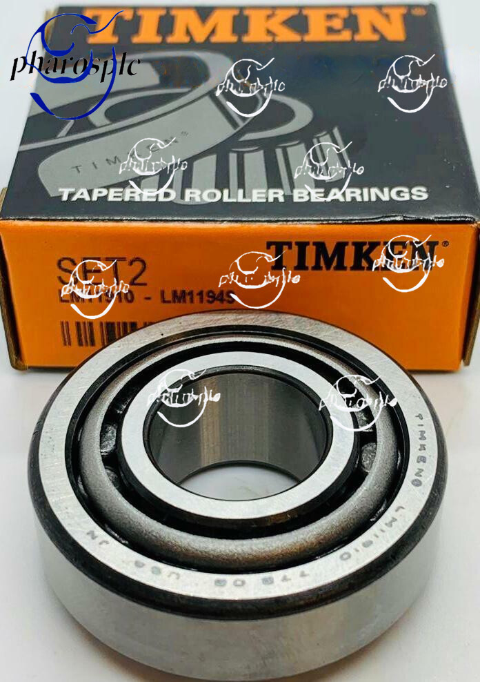 TIMKEN LM11949/LM11910 TAPERED ROLLER BEARING SET2