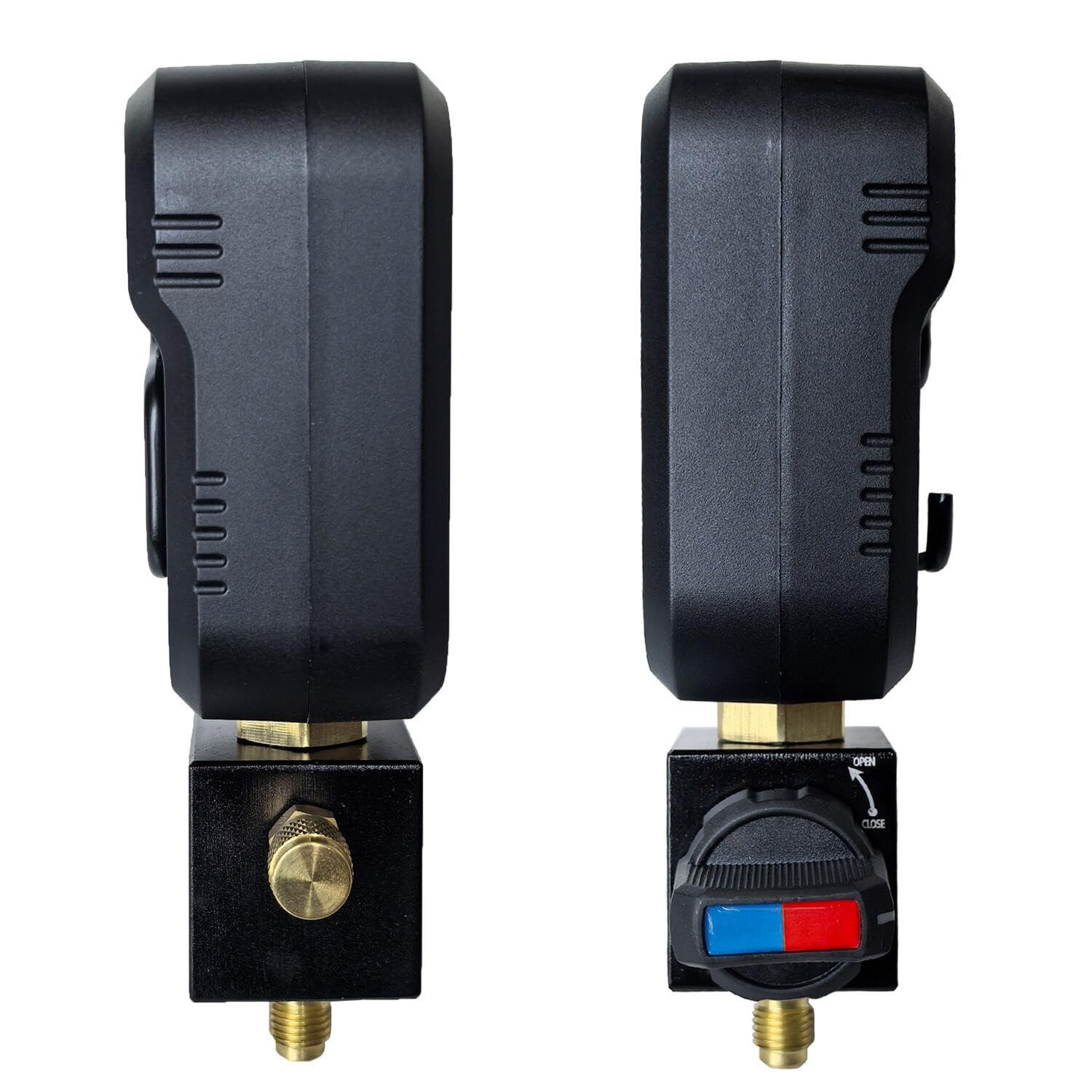 High-Accuracy Digital HVAC Gauge with Backlit LCD & 24 Refrigerants Database