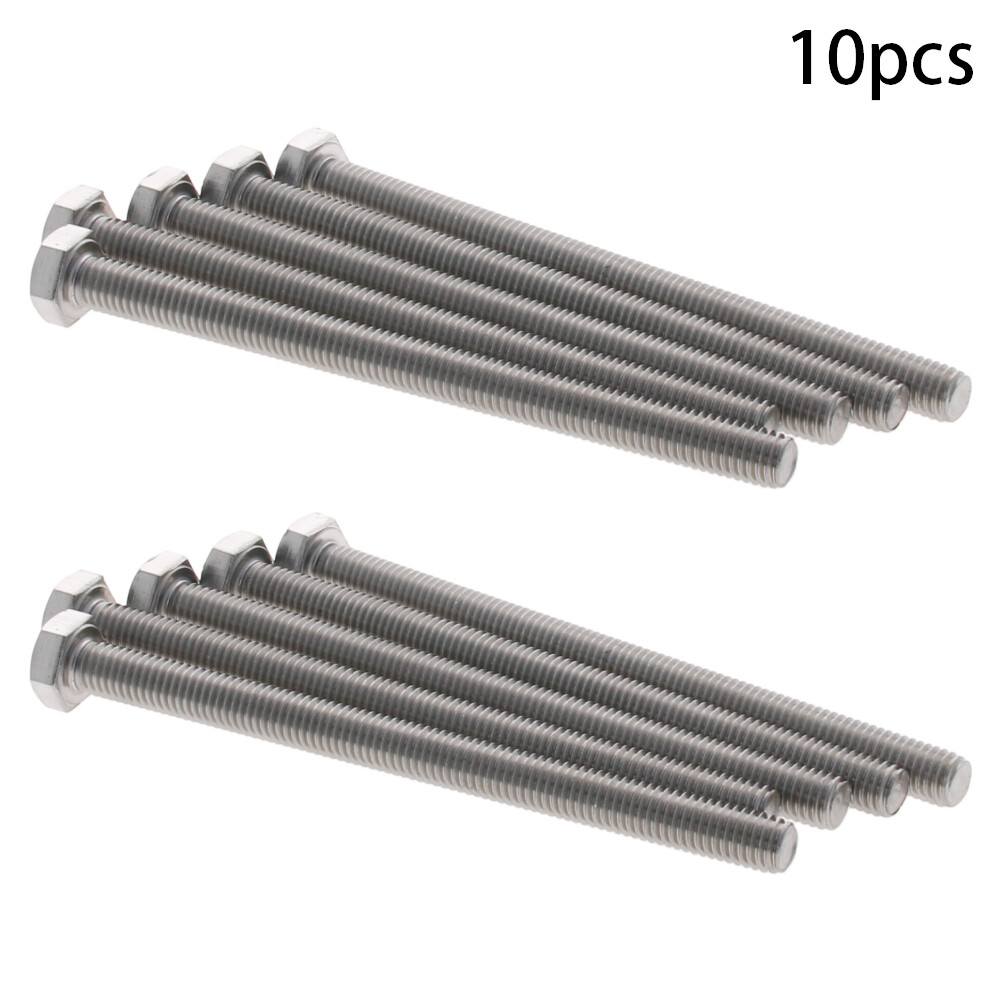 110-150mm Hex Screw M8 Socket Cap Head Hexagon Bolts 304 Stainless Steel Silver