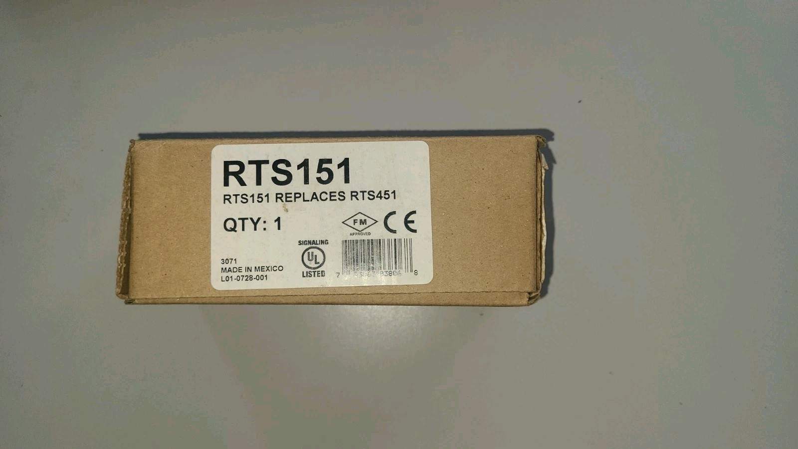 System Sensor DNR InnovairFlex Duct Smoke Detector Head RTS151 New Open Box