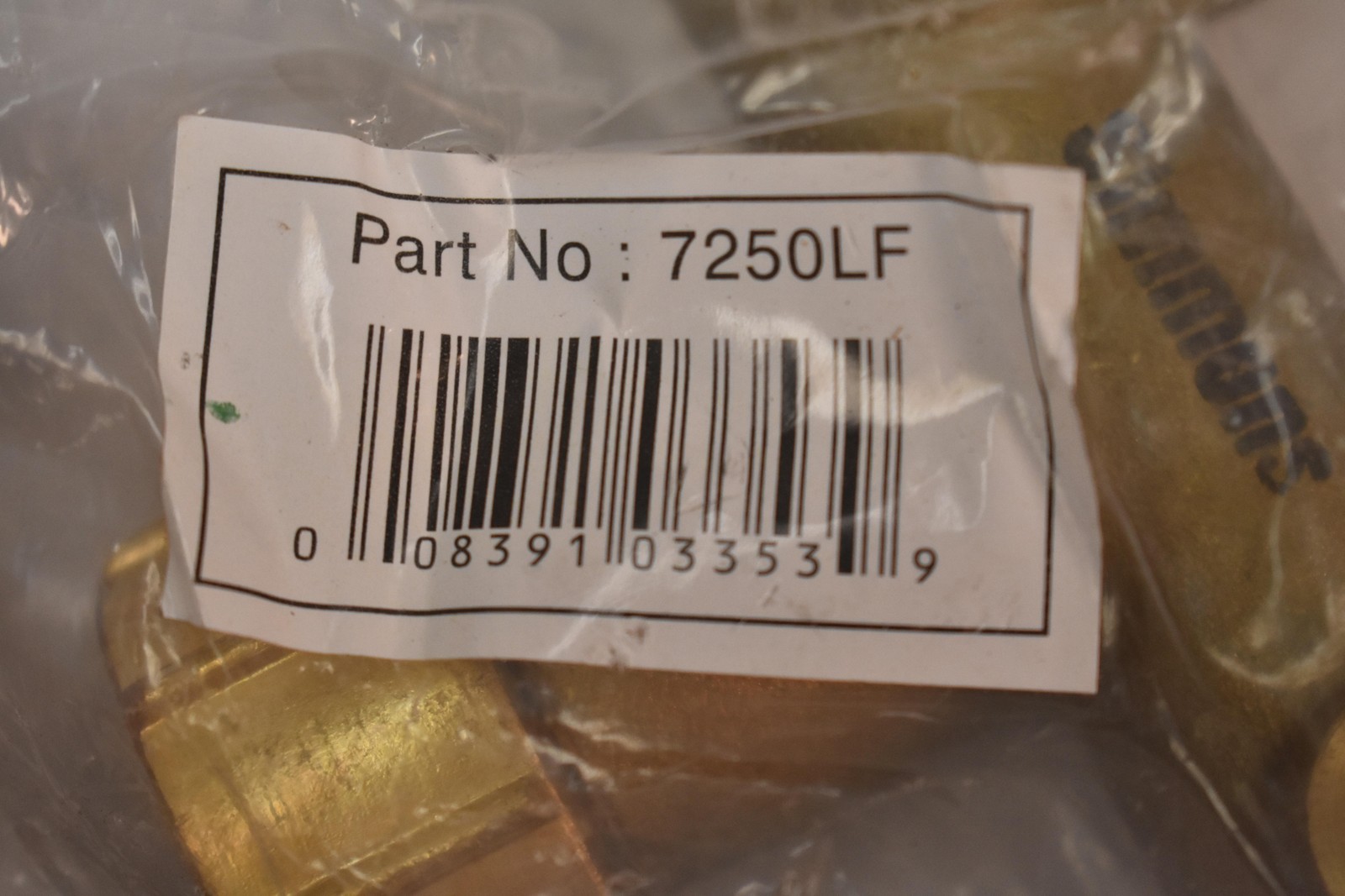 Simmons 7250LF Brass Hose Manifold Tee Pipe Fitting Made In Indonesia Lead Free