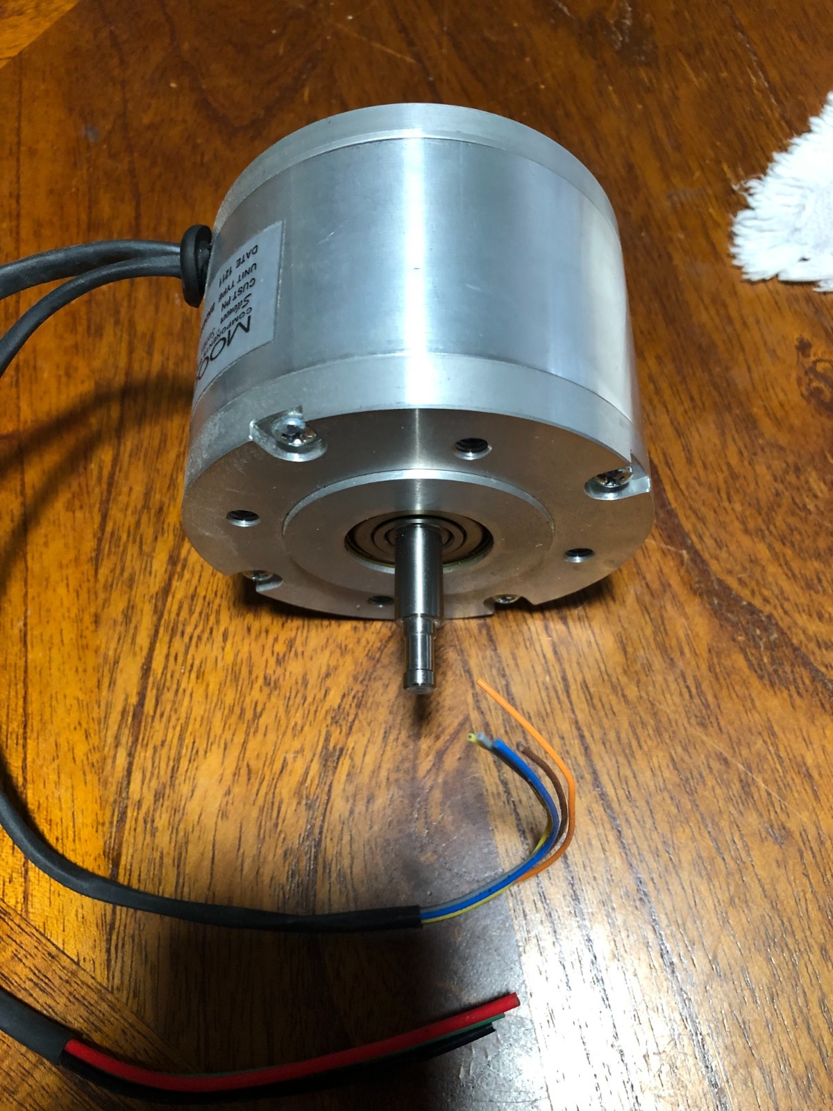 MOOG Components BN34HS-25AY-02LH Silencer Series Brushless DC Motor (4H618)