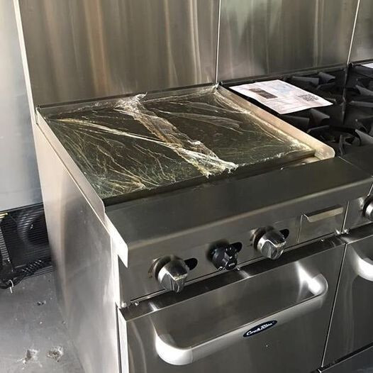 Used Excellent Shape Atosa CookRite ATO-24G, 24″ Griddle with Oven NATURAL GAS