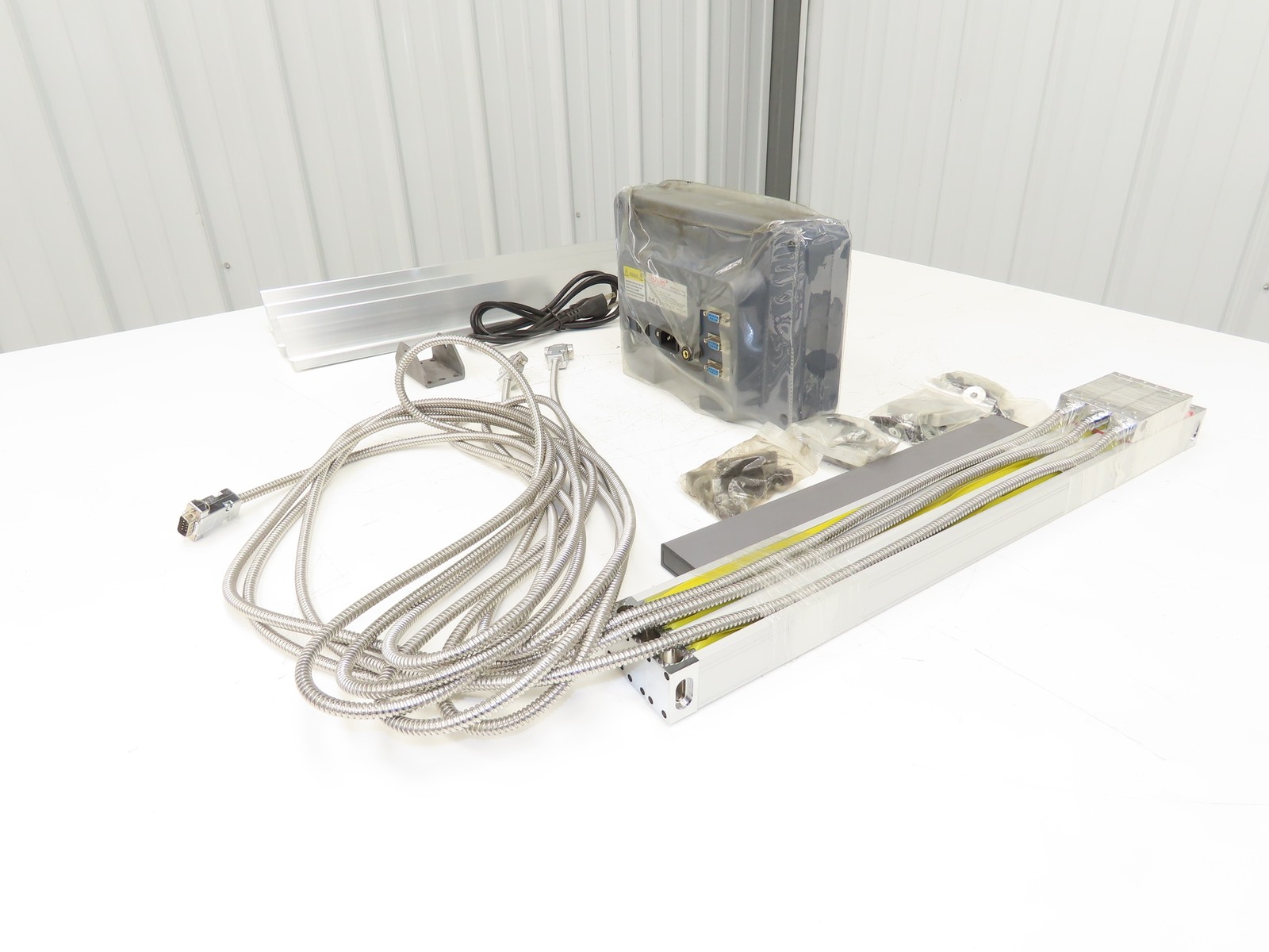 ToAuto DRO-3Axis HMI Controller Panel Push Button W/ Linear Scales Mount & Cord
