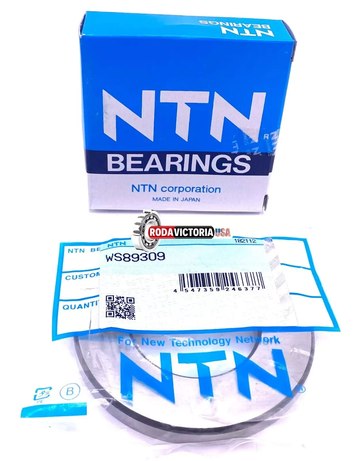 NTN JAPAN WS89309 AXIAL BEARING WASHER 45x85x8.250 mm