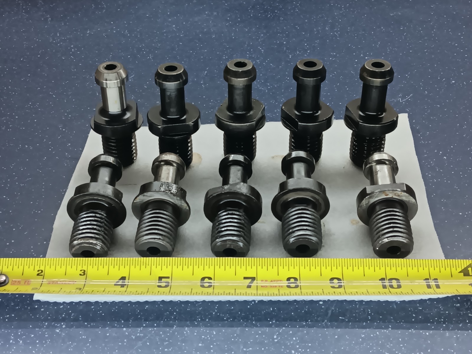 10x Lot CAT50 90 degree 1″-8 MAS3 Coolant Tool Holder Retention Knobs Pull Studs
