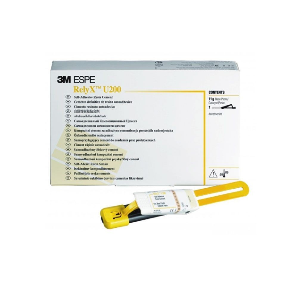 3M ESPPE Relyxx U200 Self-Adhesive Resin Cement Shade TR (Free Ship)