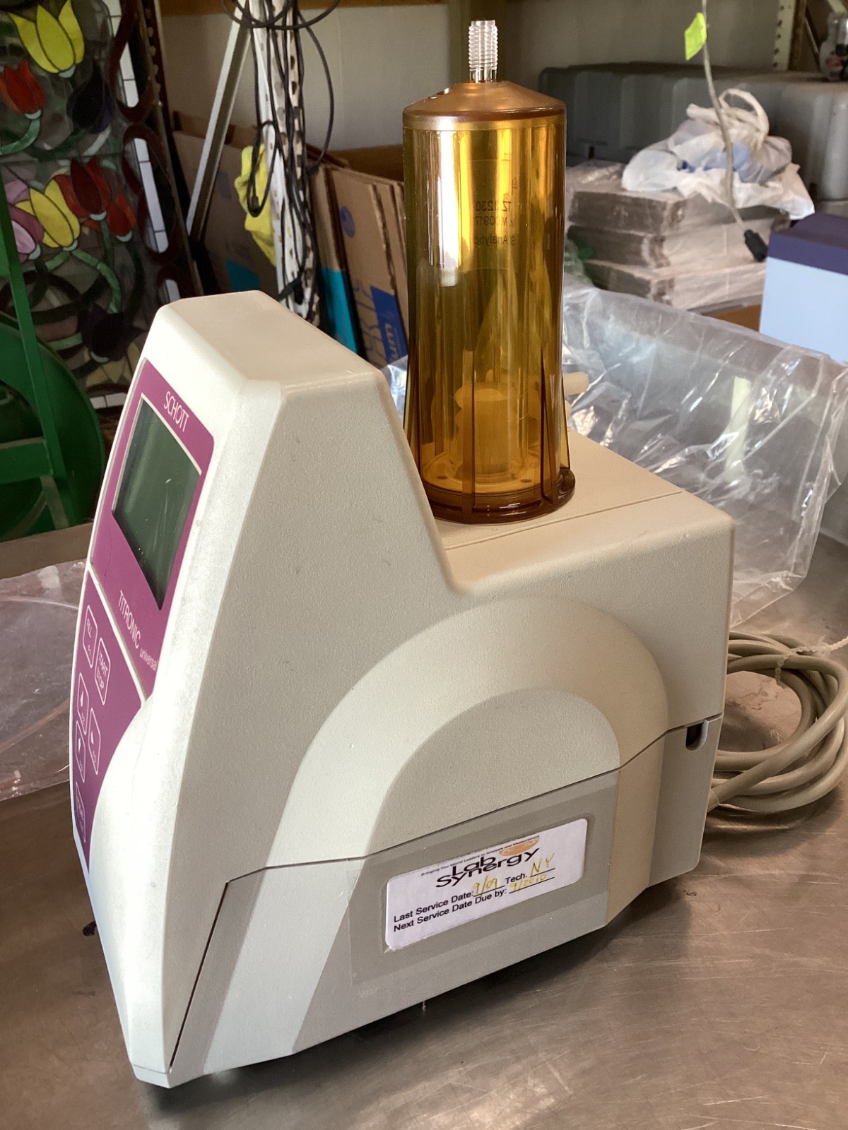 NEW Schott Titronic Universal 20ml Basic Piston Burette System, Unused