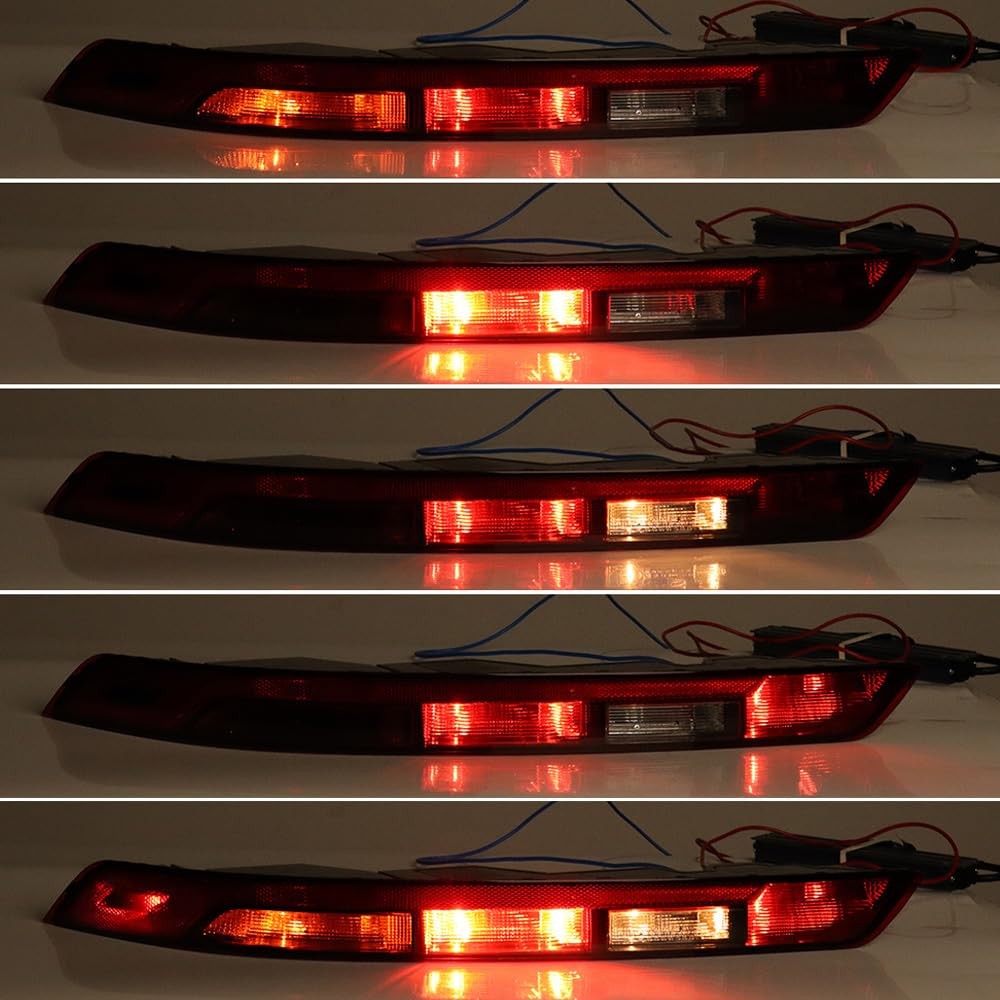 Left Rear Bumper Tail Light Reflector Red Lens 2018-2021 Audi Q5 80A945069A