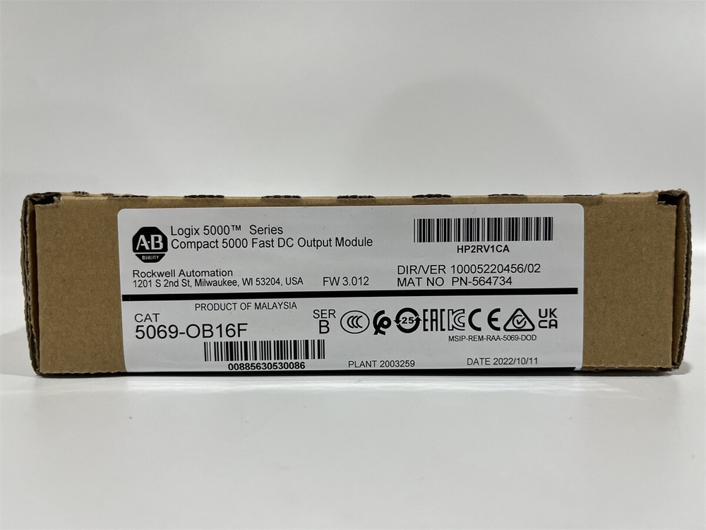 New Sealed Allen Bradley 5069-OB16F 5069 Compact I/O 24V DC Output US Free Tax