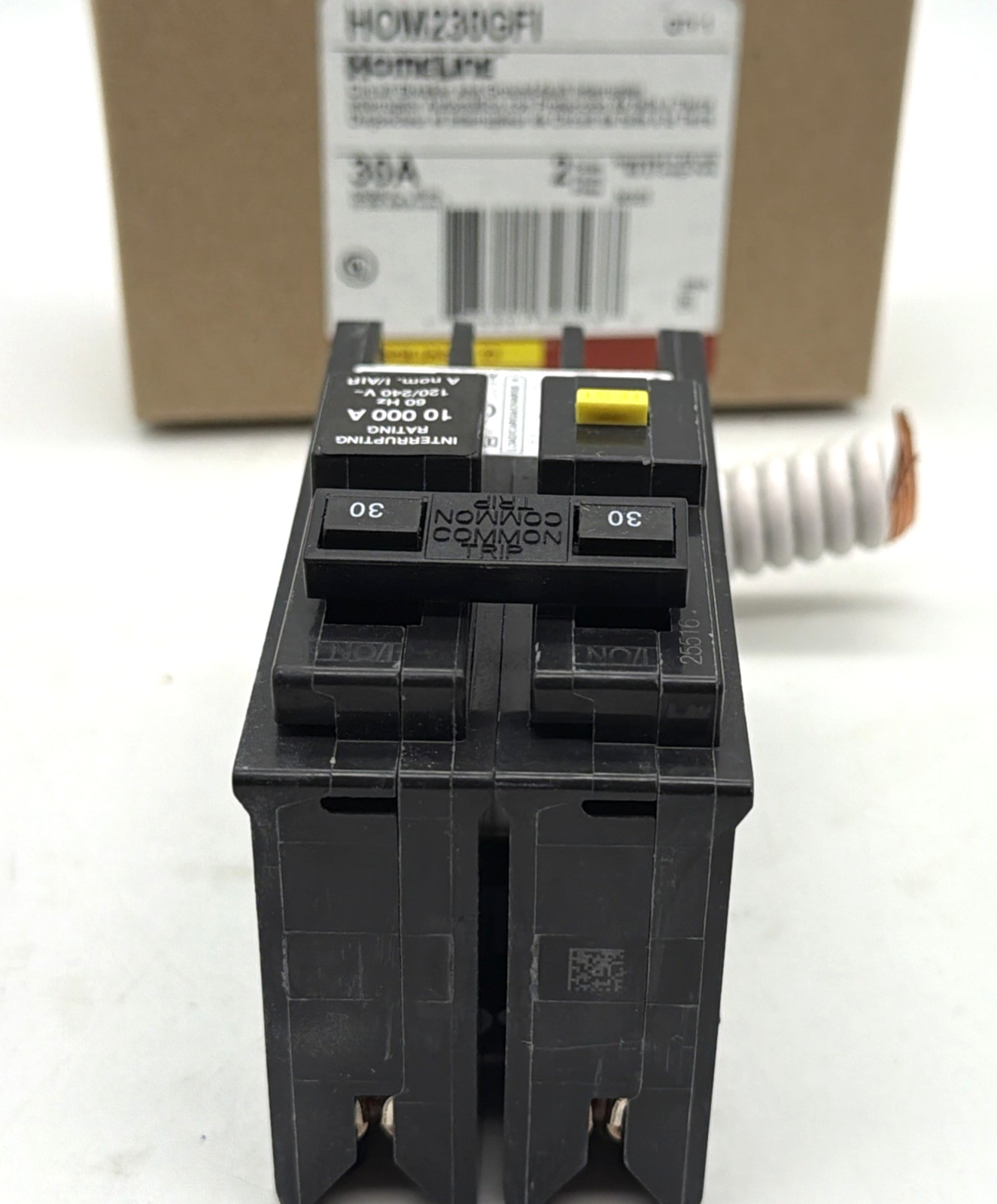🔥 Square D Homeline HOM230GFI HOM230GFIC 30A 2-Pole GFCI Ground Fault 120/240V