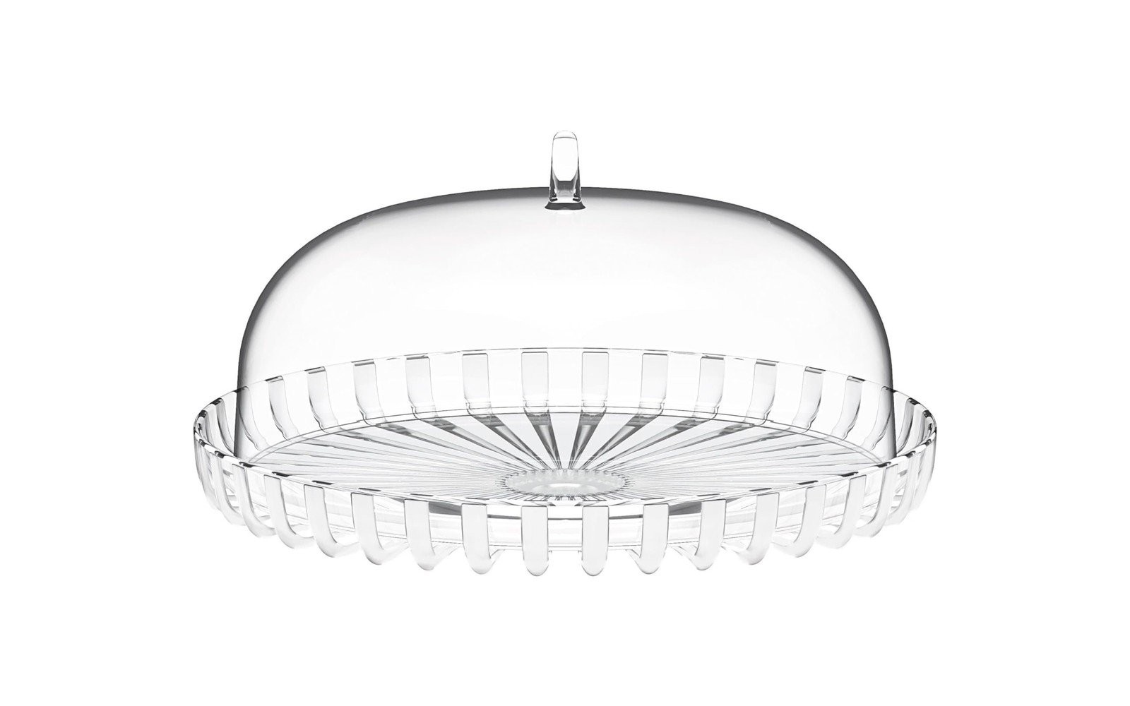 Guzzini Dolcevita Cake Stand (12″) Mother of Pearl 100% Recycled Plastic…