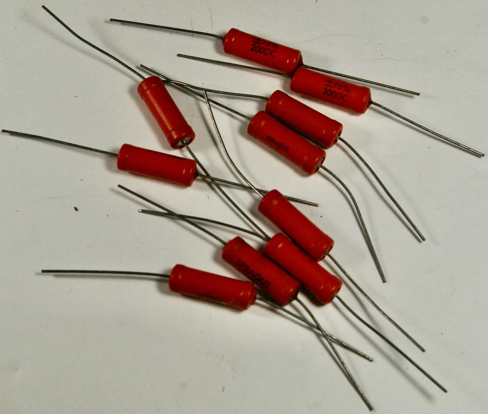 Sprague Pacer 192P154X9200 0.15 uF 200V Polyester/Foil Capacitors 10 pcs