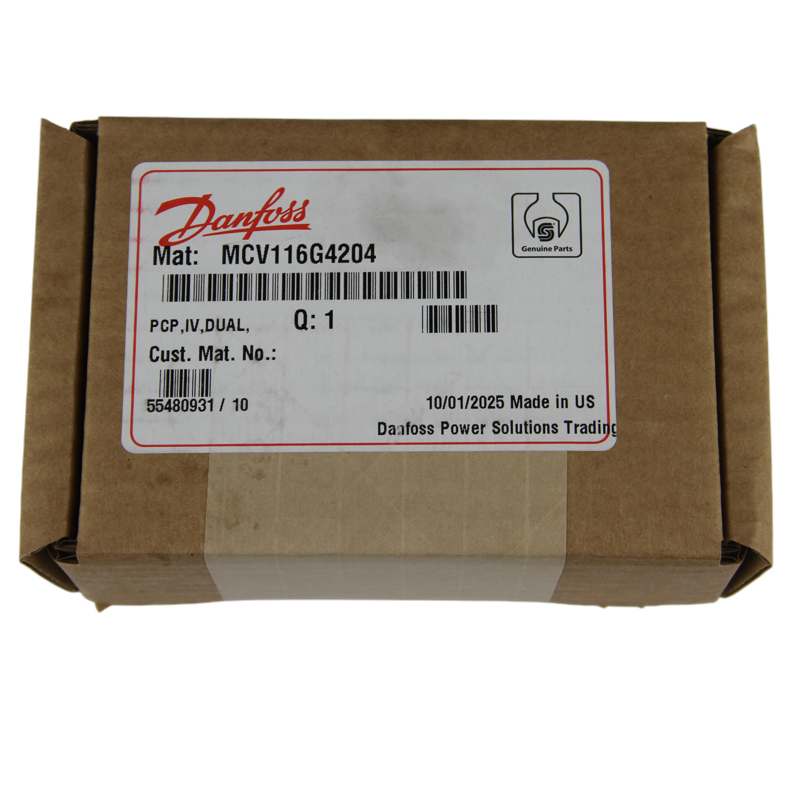 MCV116G4204 Danfoss pressure control pilot