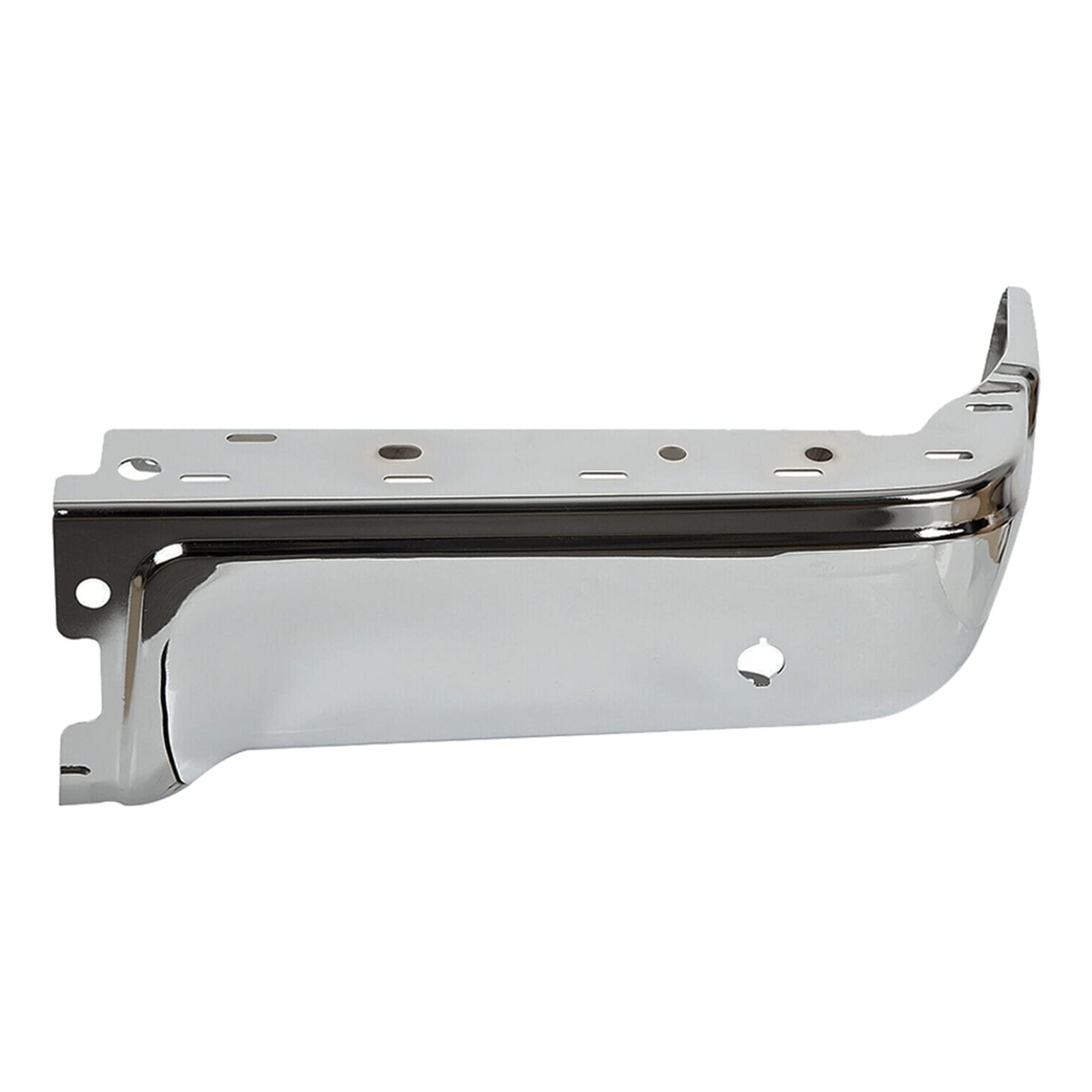 Rear Right Chrome Bumper with Parking Sensor Holes for 2009-2014 F150 FO1102372