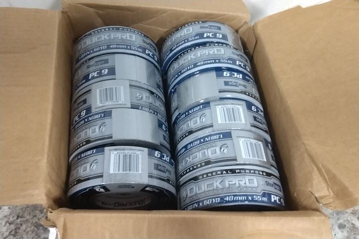 Duck Pro by Shurtape PC 009 SIL-48mm x 55m 23 Pk 1-7/8 In W 60 Yd L Duct Tape