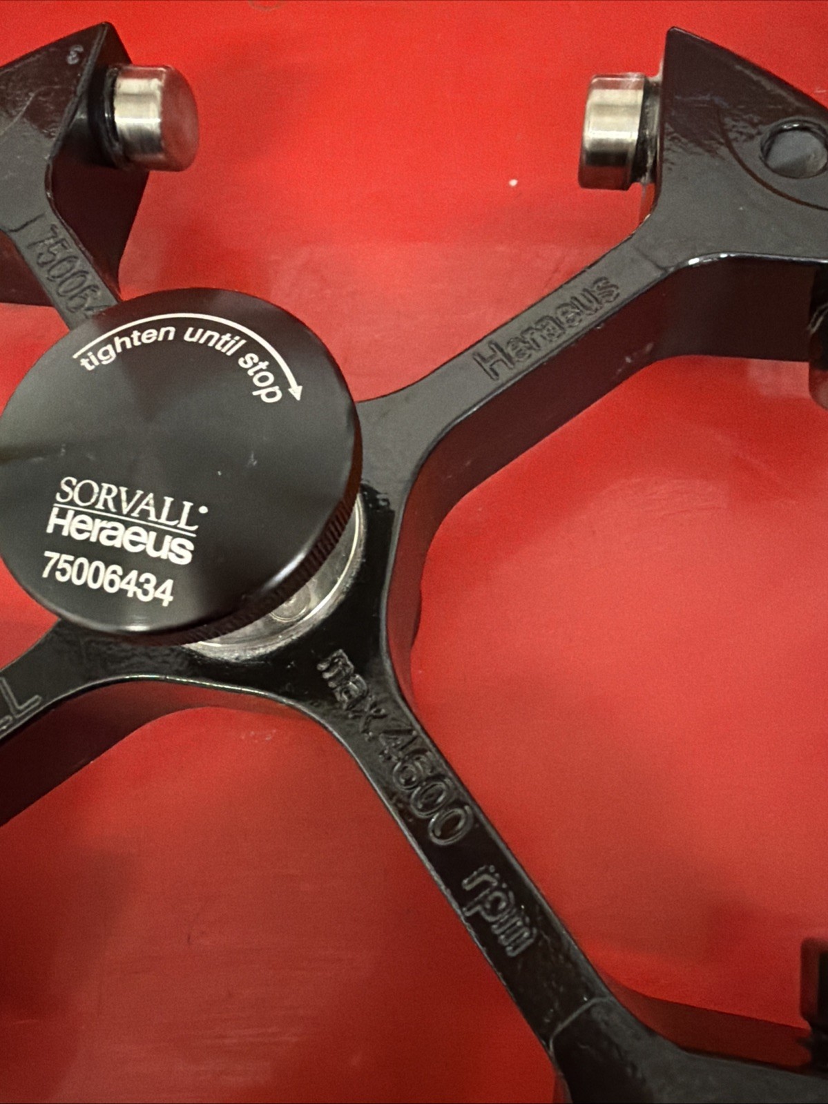 Sorvall Heraeus Centrifuge Swing Rotor 75006445, 75006434 4600RPM