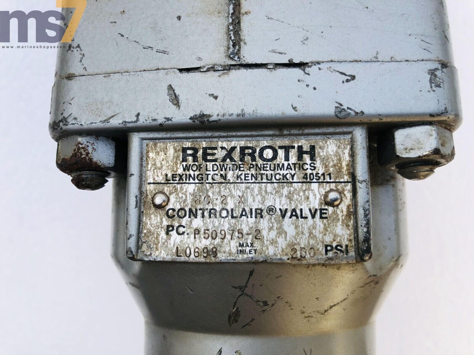 REXROTH HC-2-X CONTROL AIR VALVE 200 PSI LEVER OPERATED VALVE P50975-2 -NEW #4