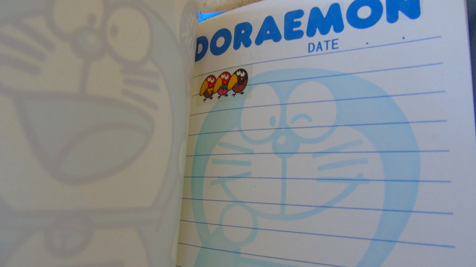 Doraemon Note Book – Used – Excellent Condition – Free Shipping