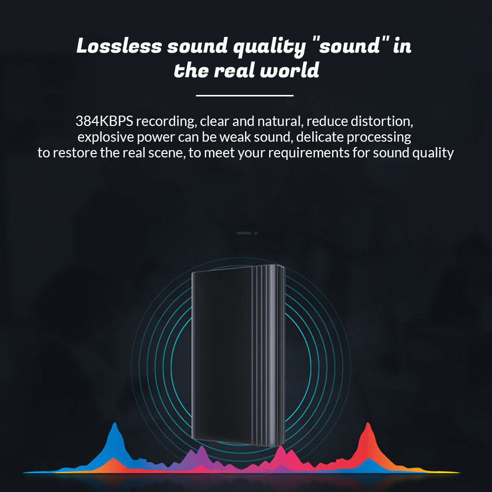 32GB Mini Spy Hidden Audio Recorder Voice Activated Office Listening Device US