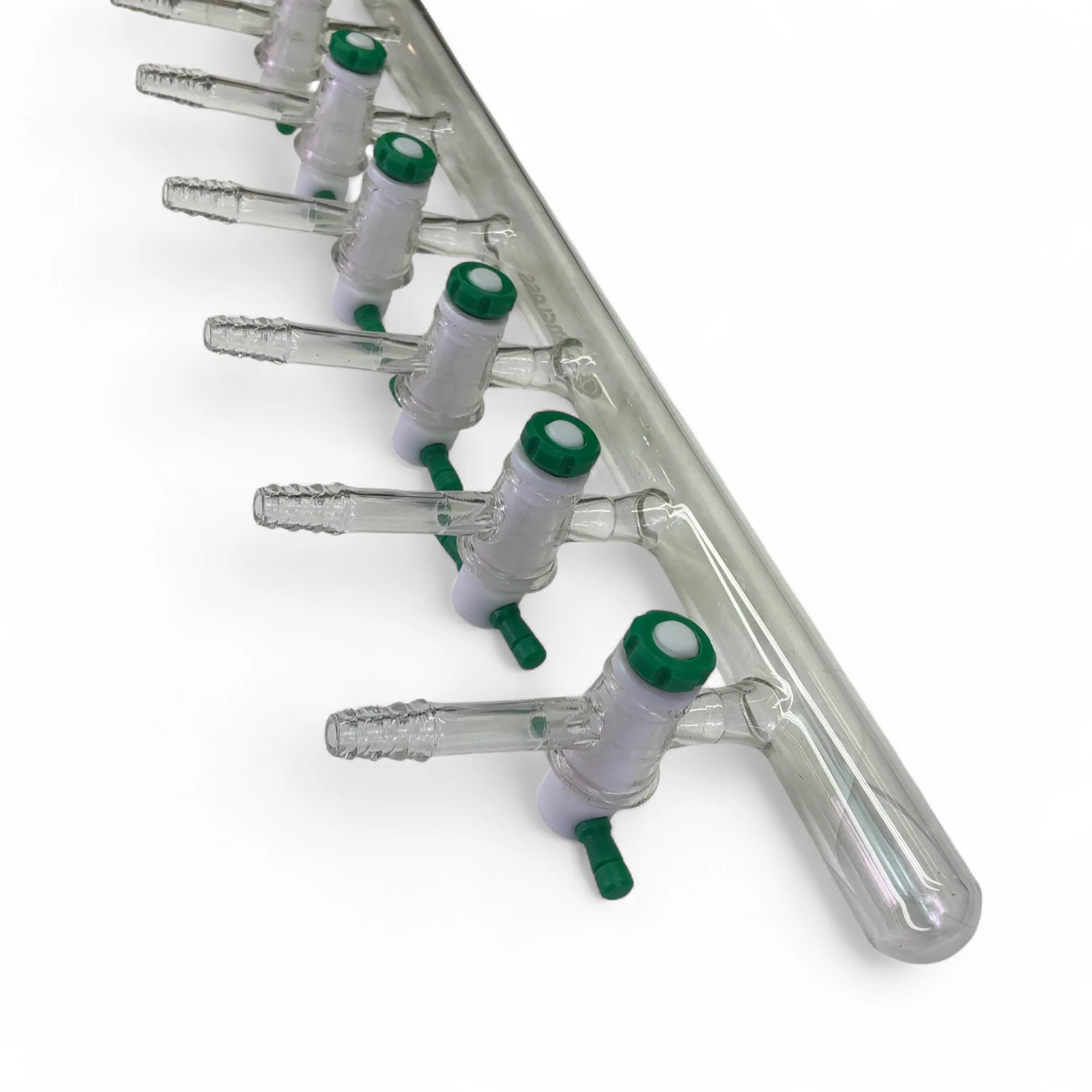Chemglass Right-Handed 6 Port Vacuum Manifold CG-4430-02 (Best Offer!)