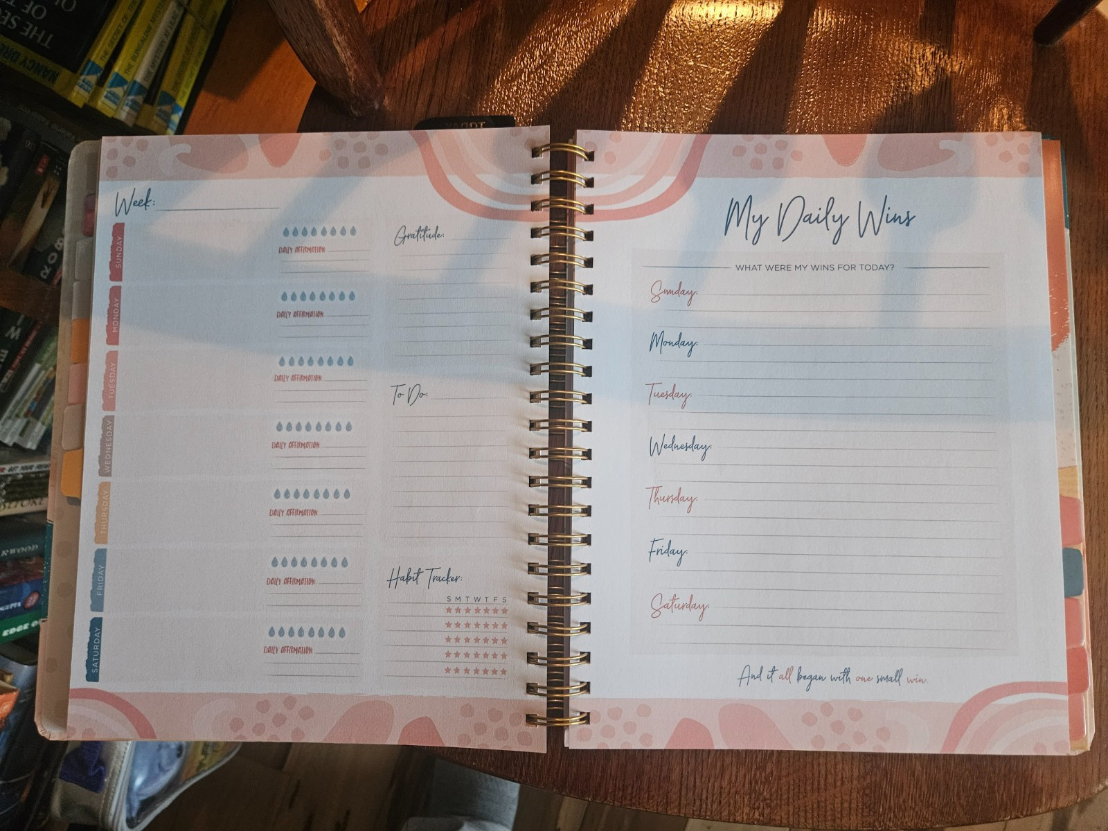 Pembrook Affirmation Planner