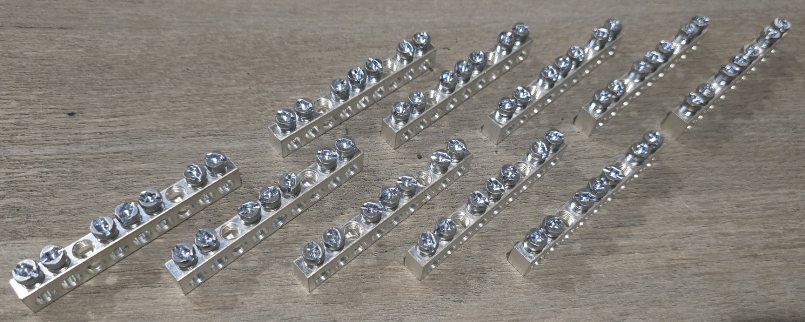 CMC NA-35S Ground Bar 4-14 CU9AL – LOT OF 400! – NEW! Square D Etc Fast Shipping