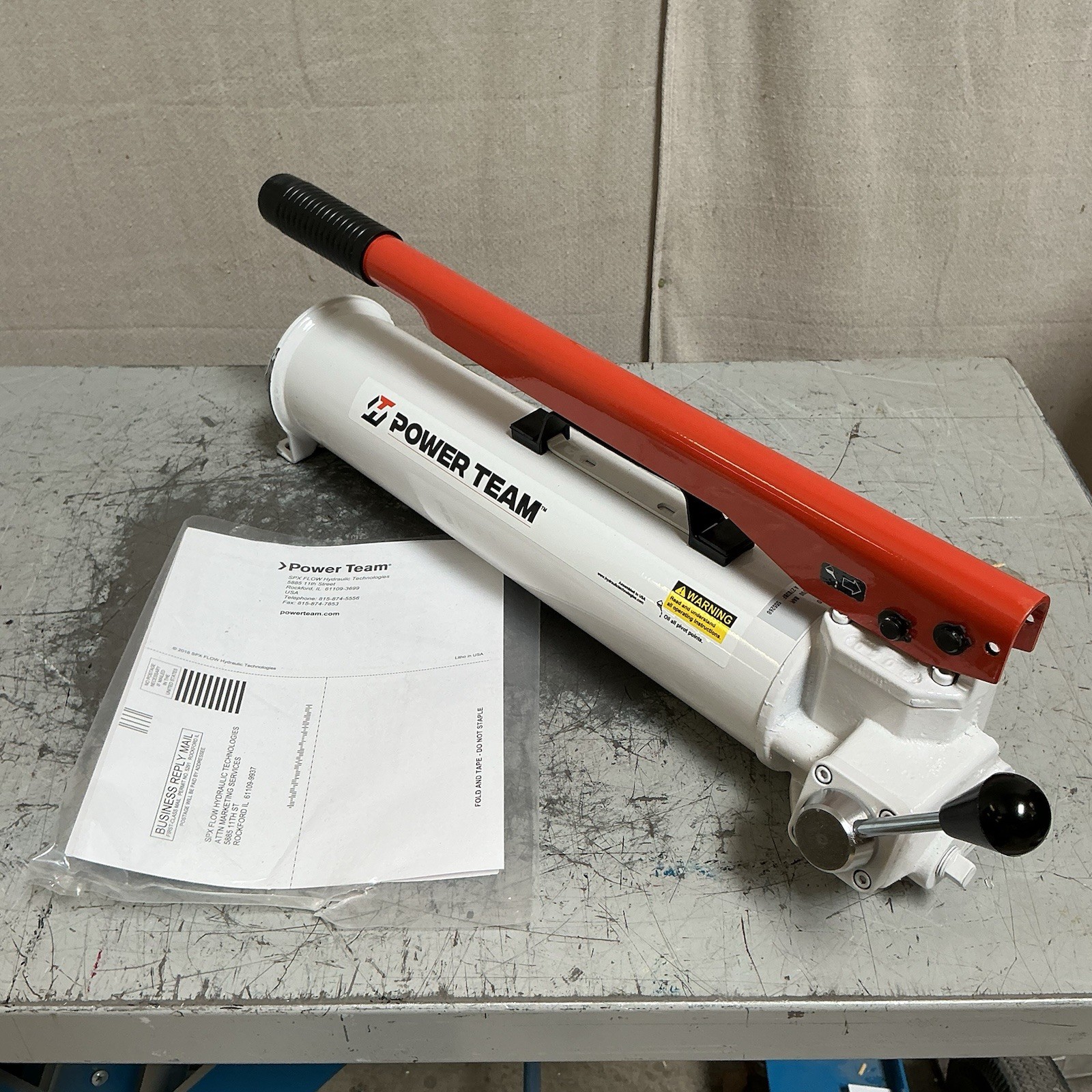 POWER TEAM P159D Hydraulic Hand Pump 2 Stages Double Acting 325psi