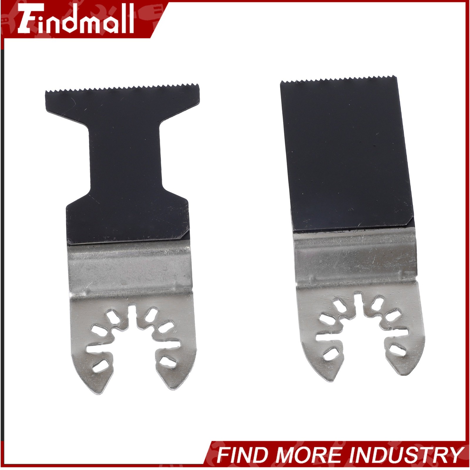 Findmall 32 Pcs Universal Oscillating Saw Blades Kit Bi-Metal Multi Tool Blades